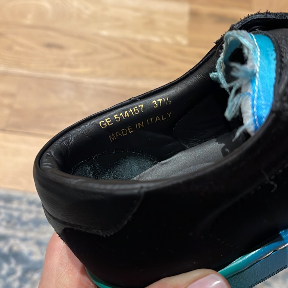 💥 Closet Clear Out Sale Authentic Saint Laurent Rainbow Sneakers sz 7.5 Italy - Picture 5 of 11